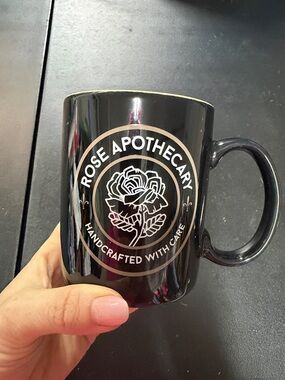 Schitt’s Creek Rose Apothecary Black Mug